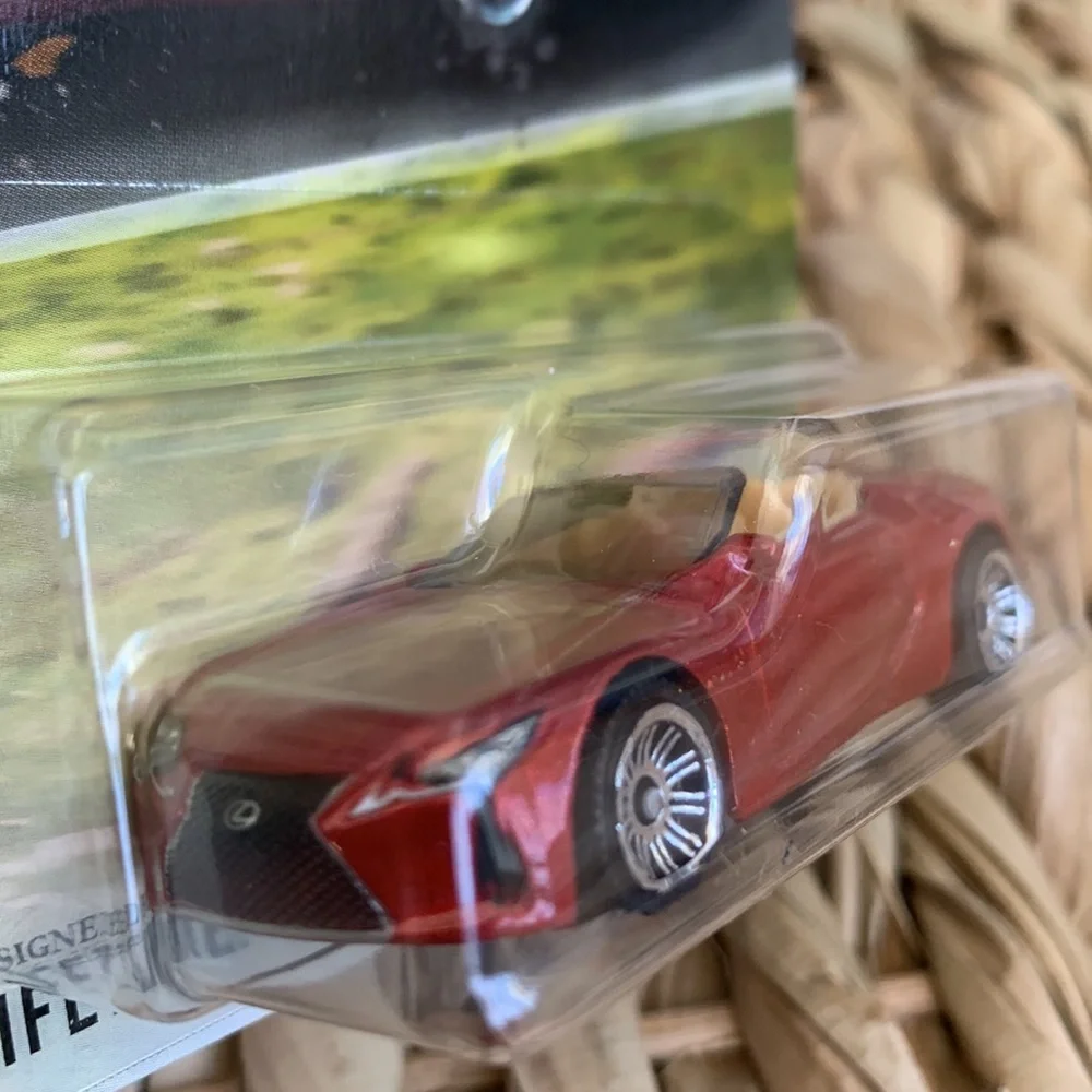 2021 Lexus LC 500 Red Convertible Sports Car Matchbox New Model 2025 MBX MB1504🆕